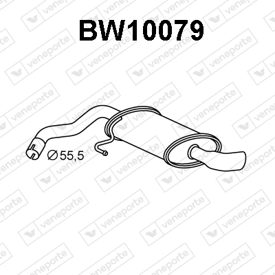 Rear Muffler