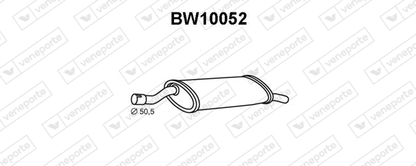 Rear Muffler