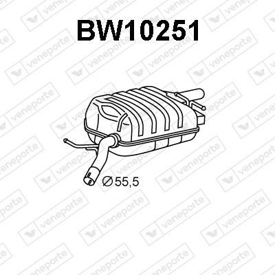 Rear Muffler