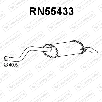 : SILENCIEUX AR R CLIO 1.2/1.9D -KAT 98-