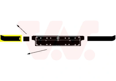 Trim/Protection Strip, bumper