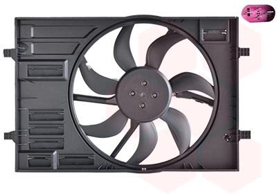 Van Wezel 0337747 — Вентилятор радіатора AUDI, SKODA, VW (вир-во Van Wezel)