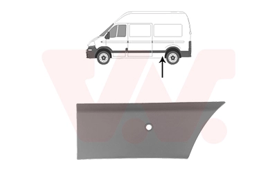 Trim/Protection Strip, quarter panel