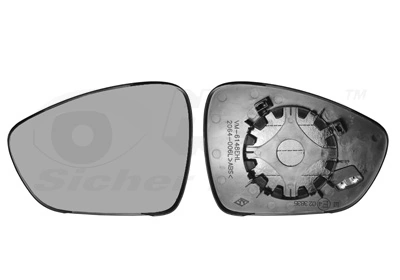 Verre de rétroviseur, rétroviseur extérieur