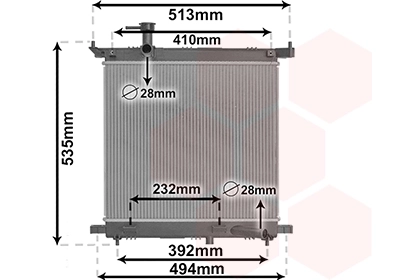 Radiator, engine cooling