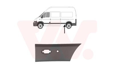 Trim/Protection Strip, quarter panel
