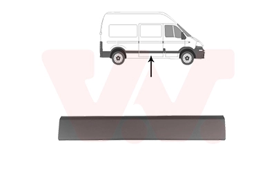Trim/Protection Strip, quarter panel