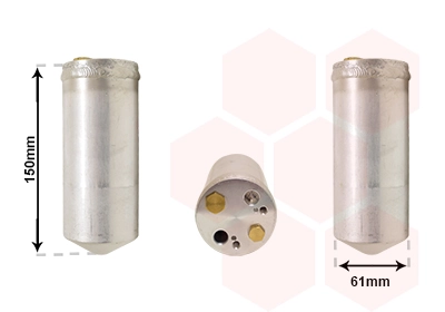 Filtre déshydratant, climatisation VAN WEZEL 1300D255