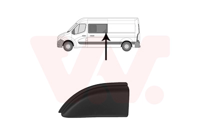 Trim/Protection Strip, quarter panel