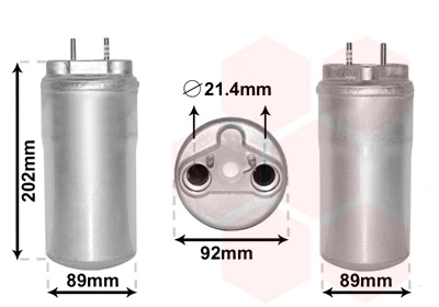 Filtre déshydratant, climatisation VAN WEZEL 4300D556