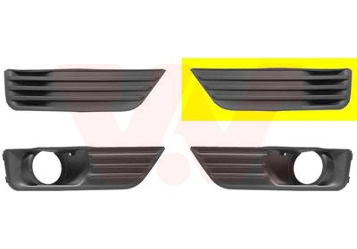 Grille de ventilation, pare-chocs