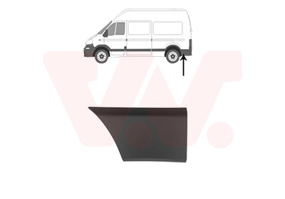 Trim/Protection Strip, quarter panel