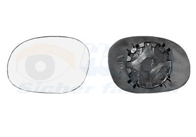 Verre de rétroviseur, rétroviseur extérieur