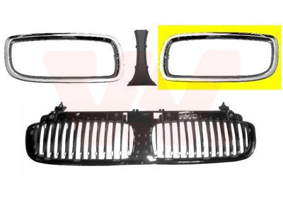 Frame, radiator grille