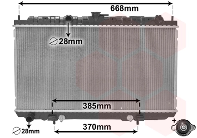 Radiator, engine cooling