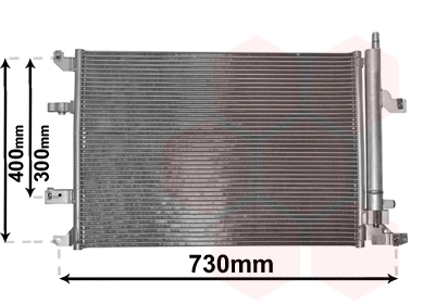 Condenseur, climatisation VAN WEZEL 59005138