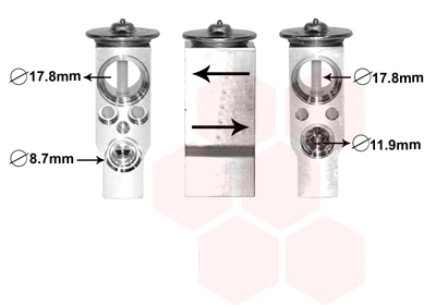 Détendeur, climatisation VAN WEZEL 40001367