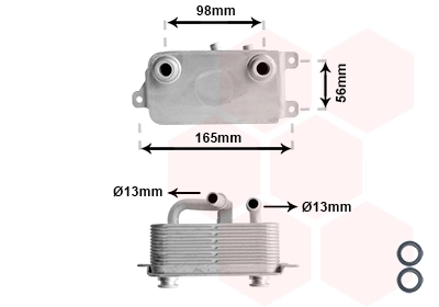 Oil Cooler, automatic transmission