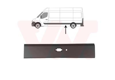 Trim/Protection Strip, quarter panel