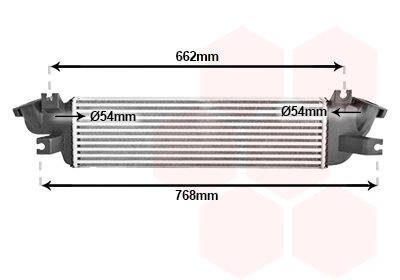 Van Wezel 32014703 — Інтеркулер MITSUBISHI L200 15+ (вир-во Van Wezel)
