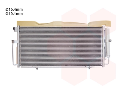 Condenseur, climatisation VAN WEZEL 51005064