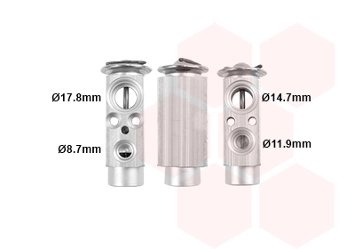 Détendeur, climatisation VAN WEZEL 06001360