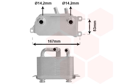 Oil Cooler, automatic transmission