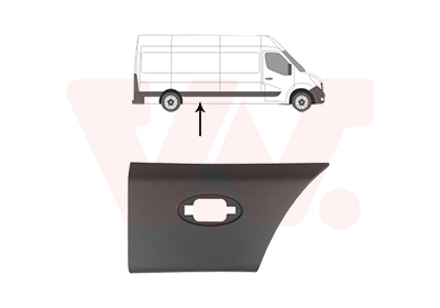 Trim/Protection Strip, quarter panel