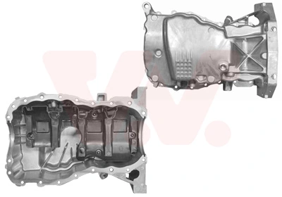 Van Wezel 4341072 — Піддон, масляний картера двигуна RENAULT Doker, Duster, Clio, Modus (вир-во Wan Wezel)