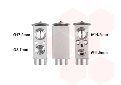 Détendeur, climatisation VAN WEZEL 06001089
