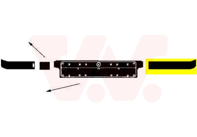 Trim/Protection Strip, bumper