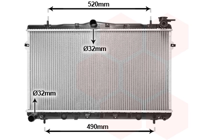 Radiator, engine cooling