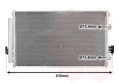 Condenseur, climatisation VAN WEZEL 32005178