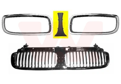 Trim/Protection Strip, radiator grille