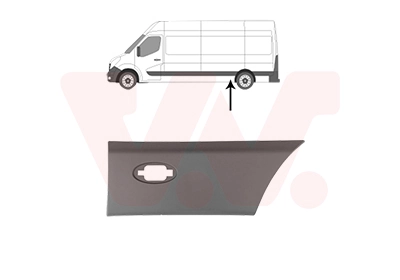 Trim/Protection Strip, quarter panel