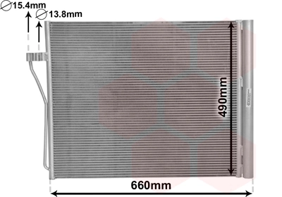 Condenseur, climatisation VAN WEZEL 06005371