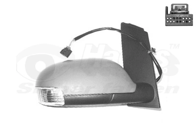 Rétroviseur extérieur VAN WEZEL 5856818