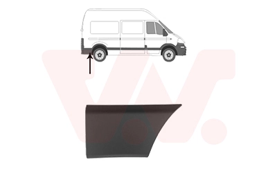 Trim/Protection Strip, quarter panel