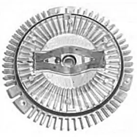 Clutch, radiator fan