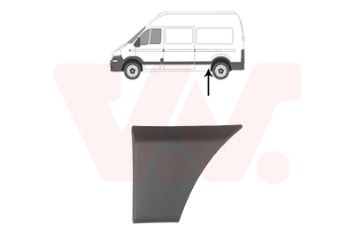 Trim/Protection Strip, quarter panel