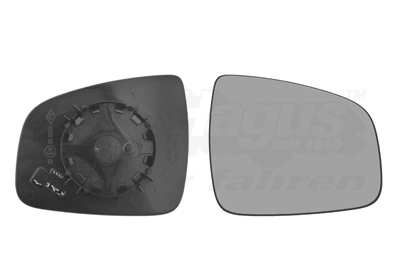 Verre de rétroviseur, rétroviseur extérieur