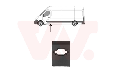 Trim/Protection Strip, quarter panel