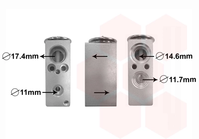 Détendeur, climatisation VAN WEZEL 09011201