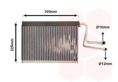 Evaporator, air conditioning