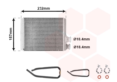 Système de chauffage VAN WEZEL 09006286