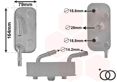 Oil Cooler, automatic transmission