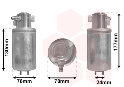 Filtre déshydratant, climatisation VAN WEZEL 5800D165