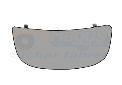 Verre de rétroviseur, rétroviseur extérieur