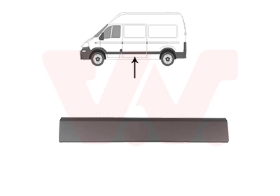 Trim/Protection Strip, quarter panel