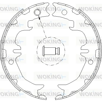 Brake Shoe, parking brake